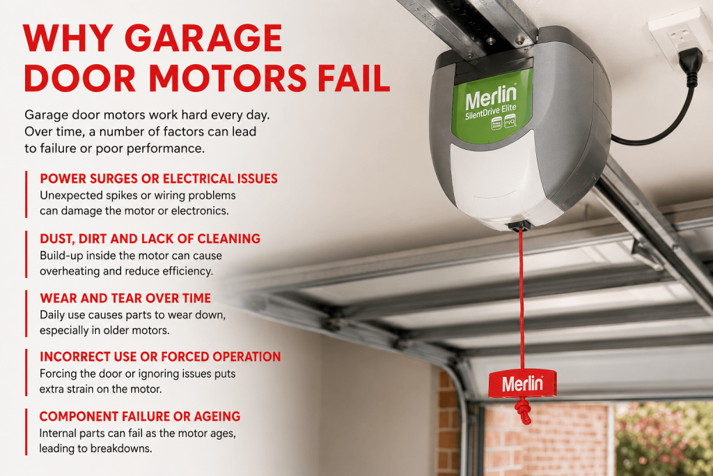 Why Garage door Motors Fail
