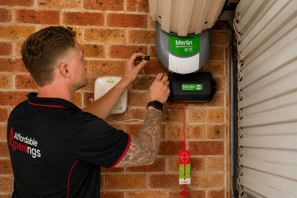 garage door motor replacement vs repair