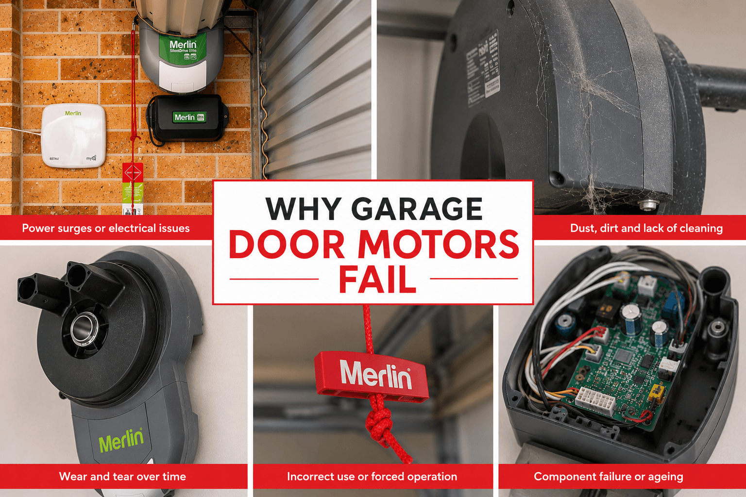 Why Garagr door motors fail