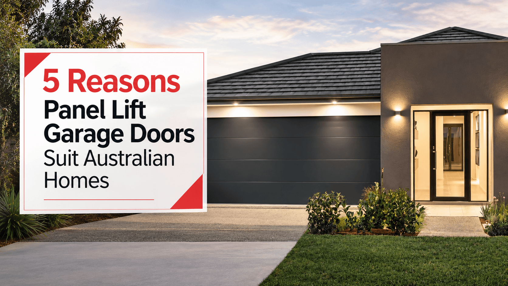 5 Reasons Panel Lift Garage Doors